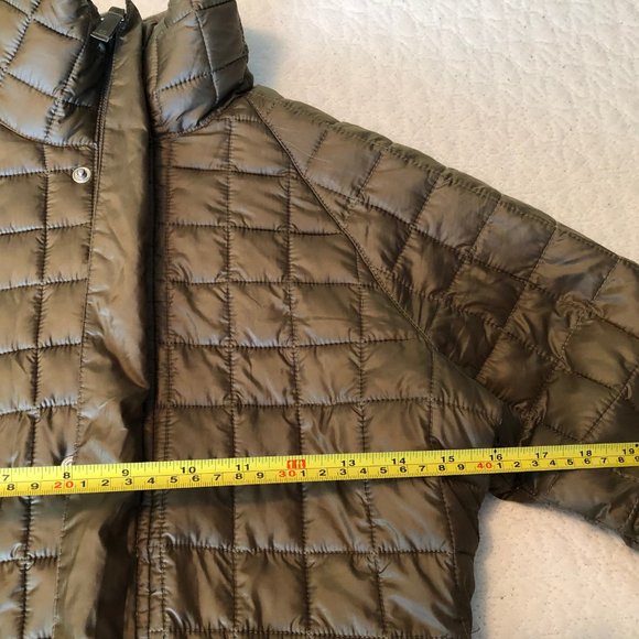 BURTON DRYRIDE Gold Quilted Jacket Coat Winter, ski, snowboard, hike Sz XSmall - Picture 6 of 9
